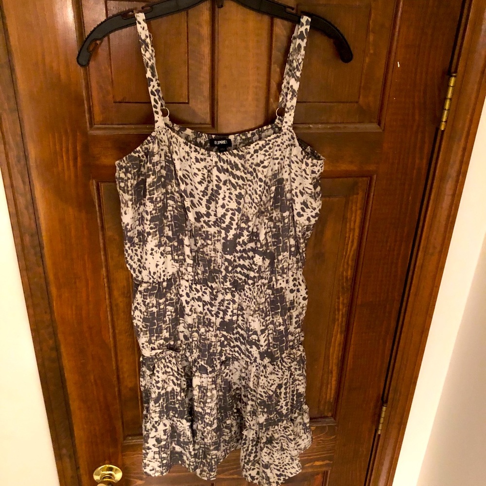 Express Snakeprint Dress